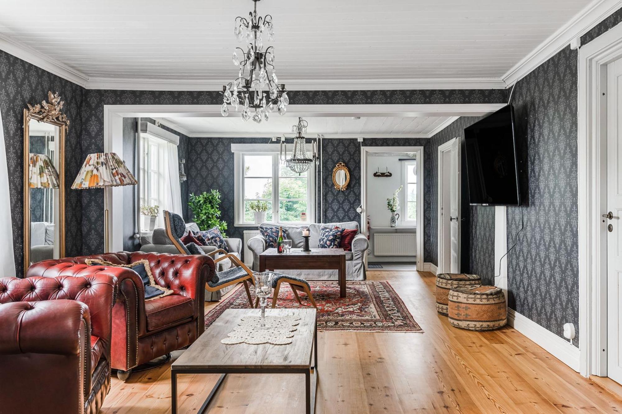 Stubbegarden - Unique Swedish Style With Fireplace Vadstena Εξωτερικό φωτογραφία