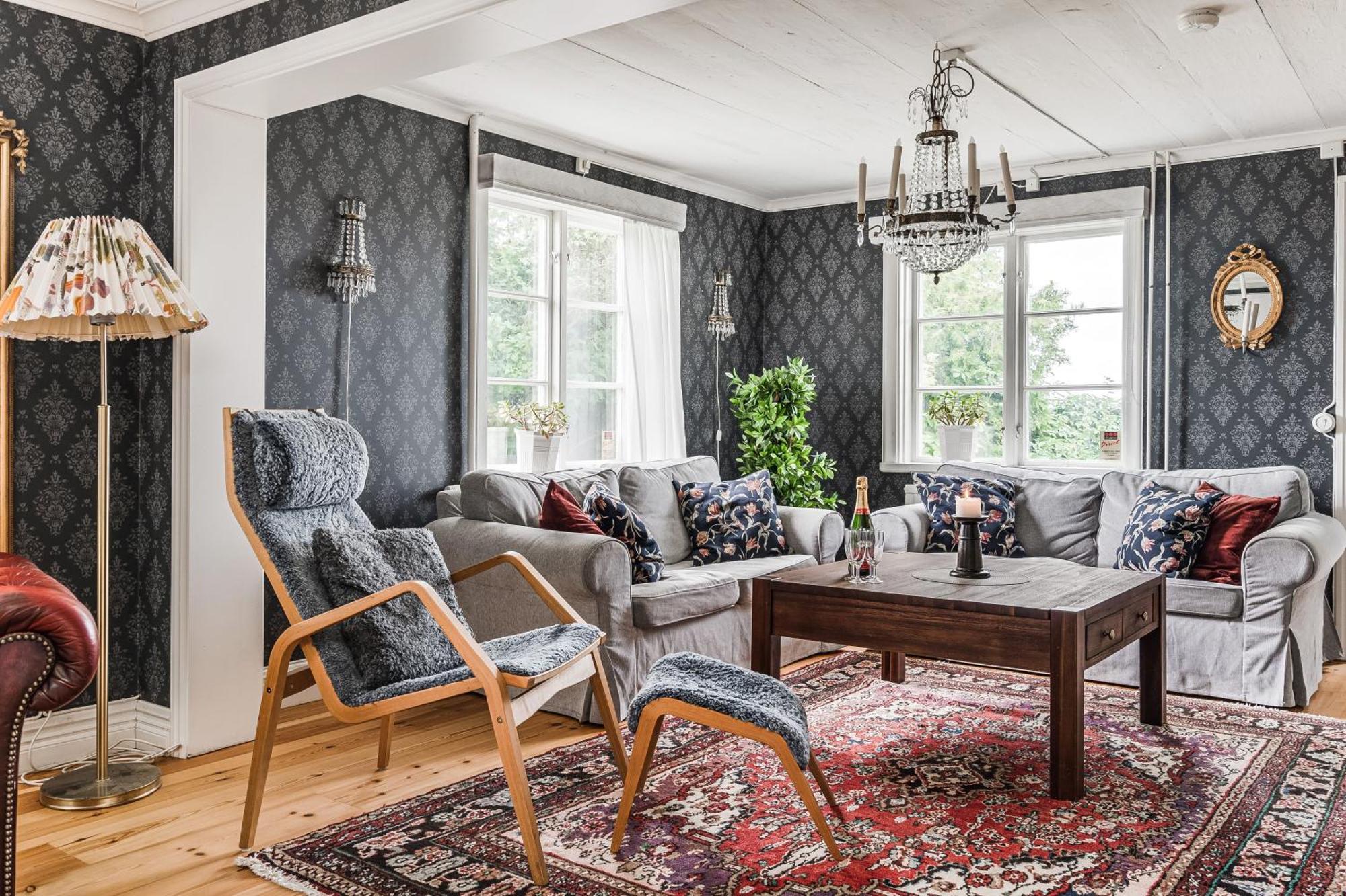 Stubbegarden - Unique Swedish Style With Fireplace Vadstena Εξωτερικό φωτογραφία